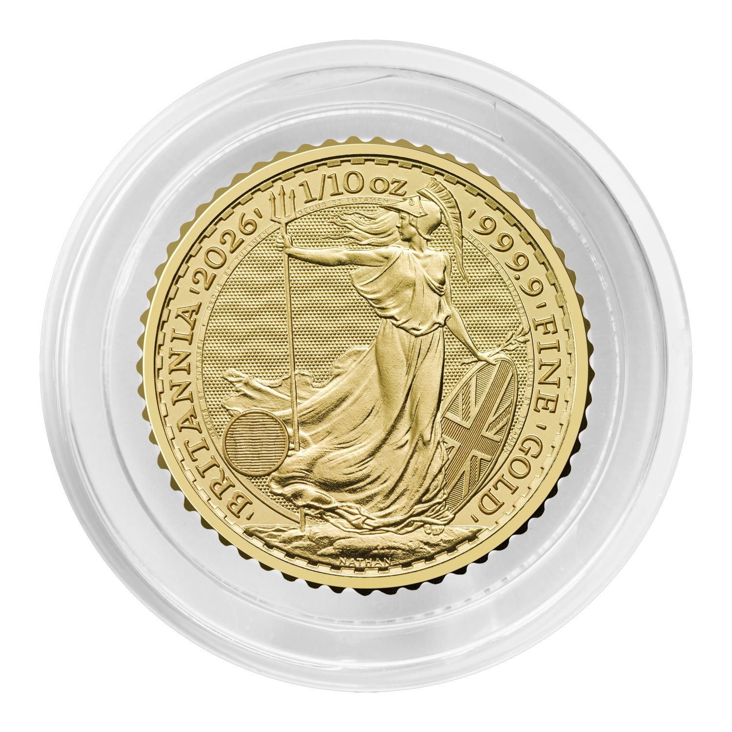 Britannia 2026 1/10oz Gold Bullion Coin Britannia 2026 1/10oz Gold Bullion Coin