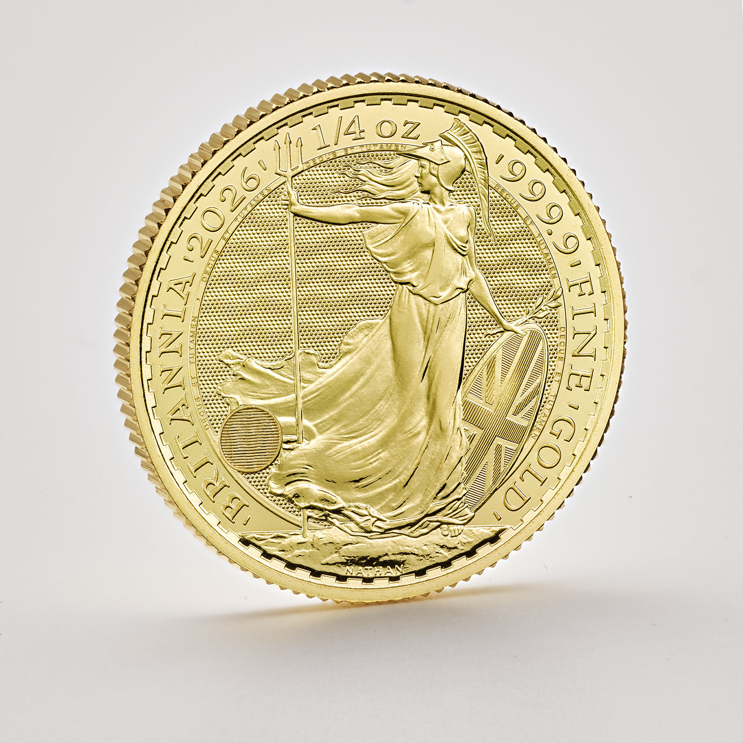 Britannia 2026 1/4oz Gold Bullion Coin image 3