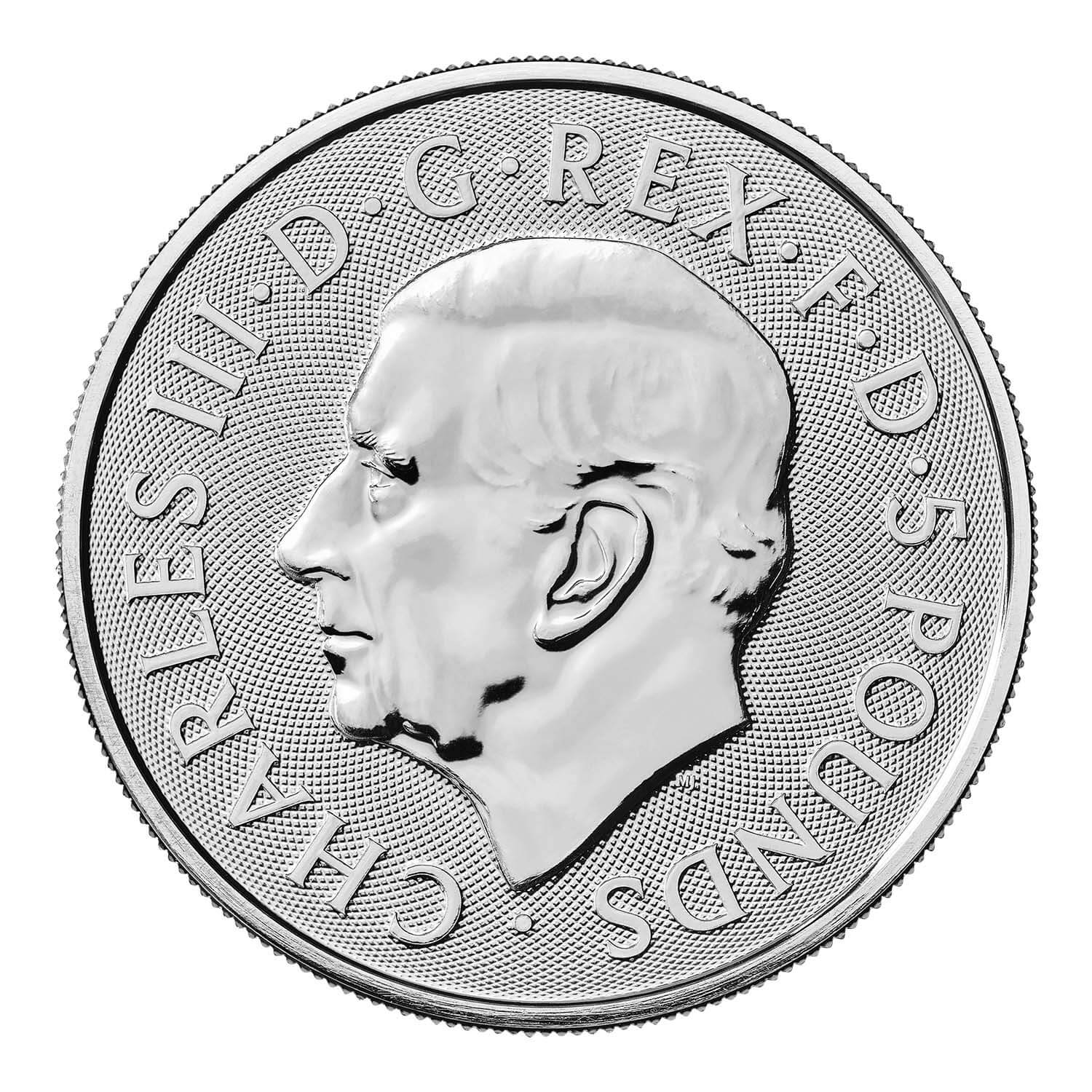 The Royal Tudor Beasts 2026 Royal Dragon 2oz Silver Bullion Coin