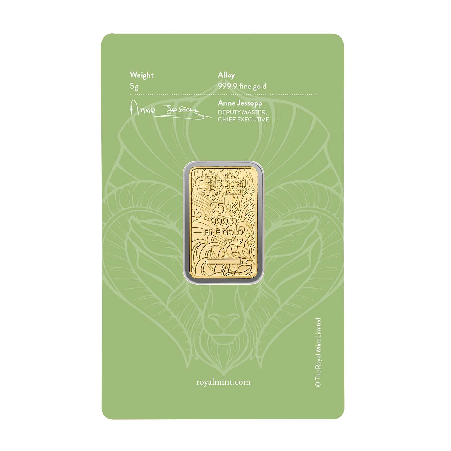 Zodiac Capricorn 5g Gold Bullion Minted Bar