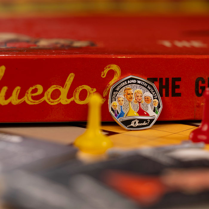 Case Closed: The Royal Mint launches new Cluedo 50p coin, marking 100 years since the game’s first crime