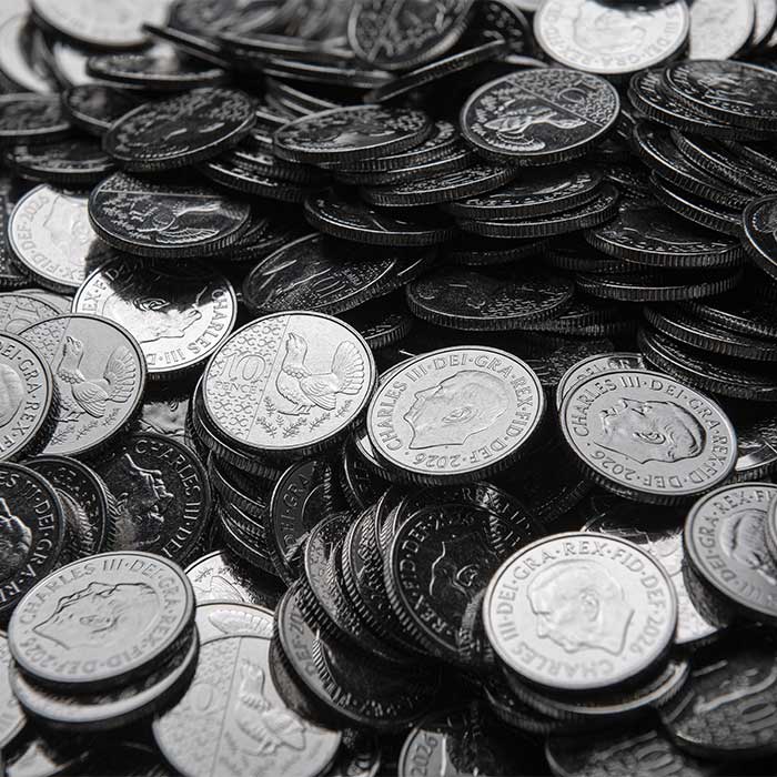 King Charles III'S First 10p Coins Enter Circulation