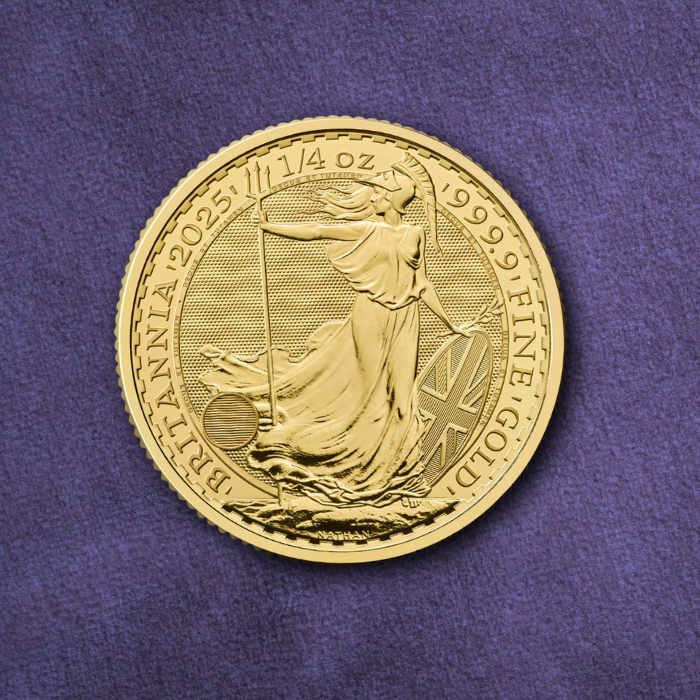 Britannia 2025 1/4oz Gold Coin