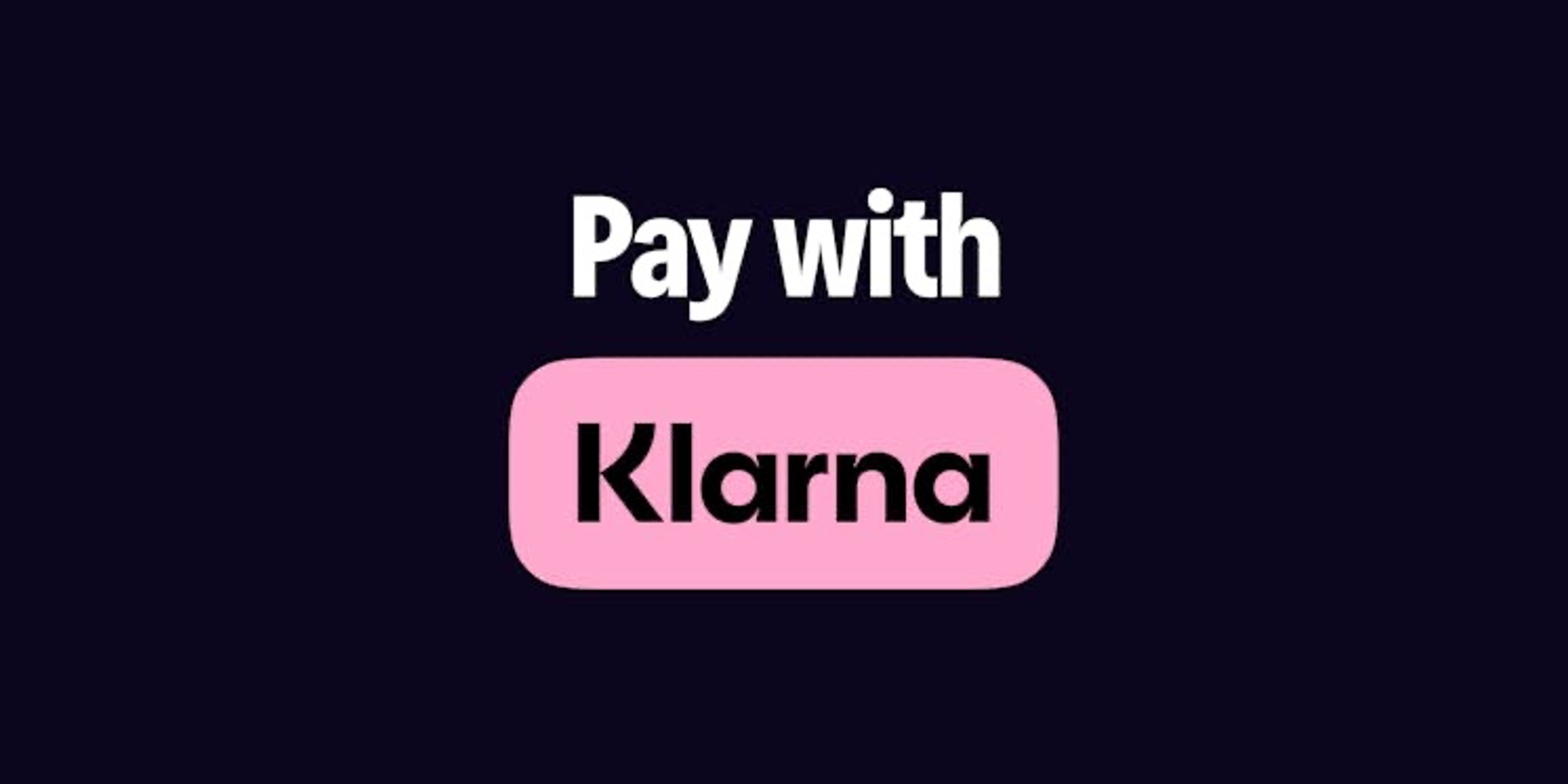 Spread the Cost with Klarna