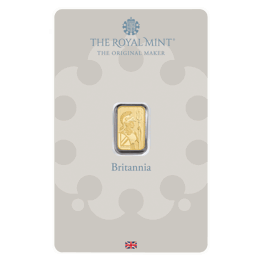 Britannia 1g Minted Gold Bar