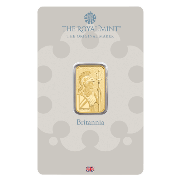 Britannia 5g Gold Bullion Minted Bar