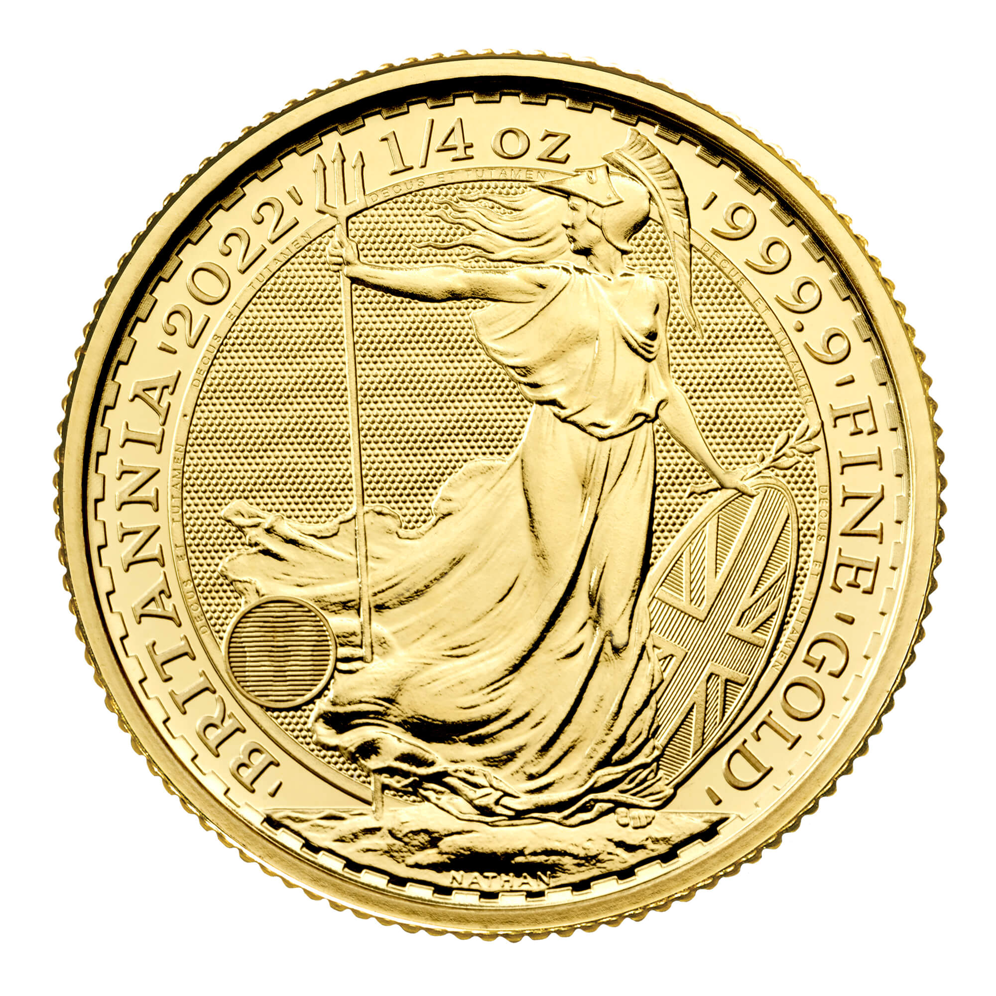 Britannia 2022 1/4 oz Gold Bullion Coin