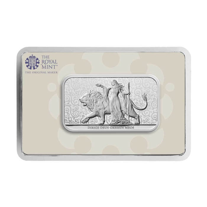 Una and the Lion 1oz Silver Minted Bar