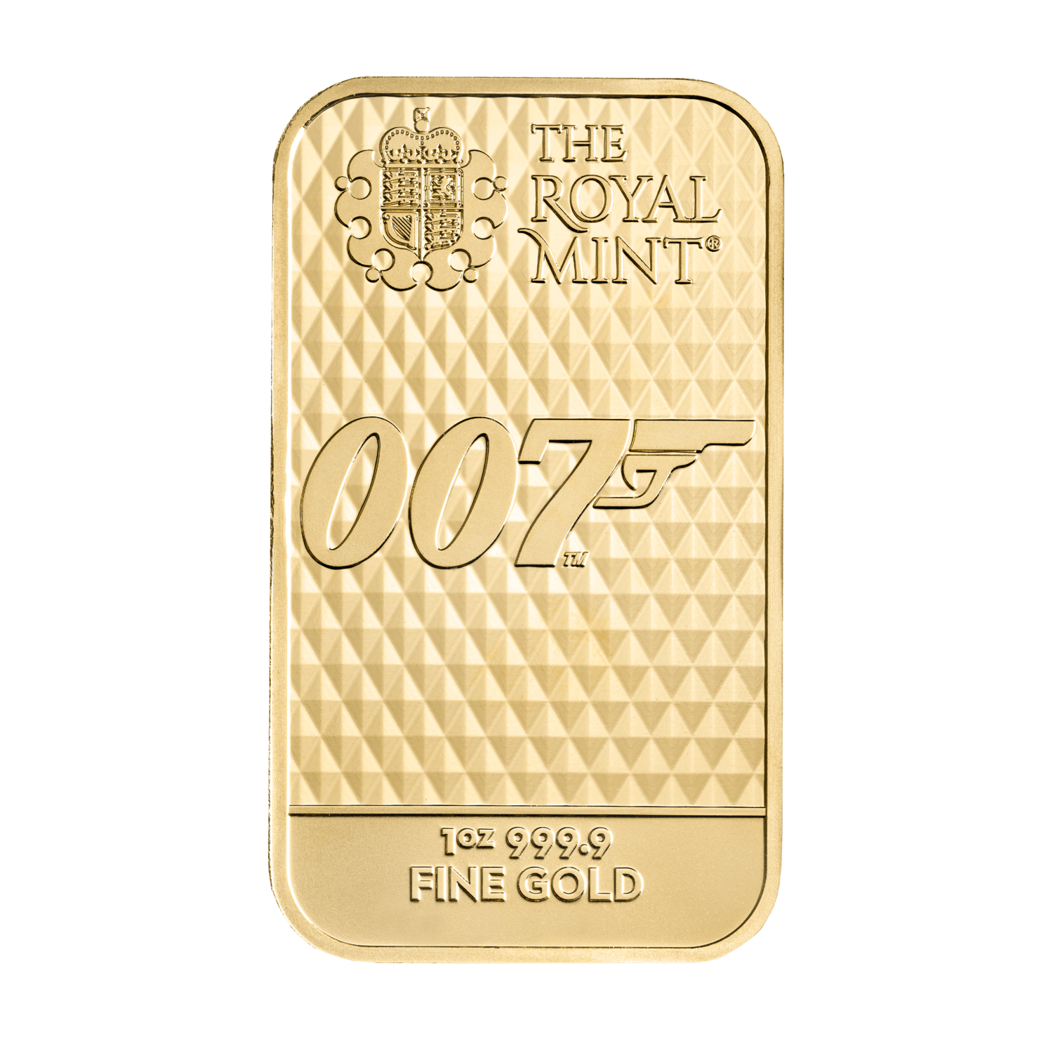 James Bond Diamonds are Forever 1oz Gold Minted Bar