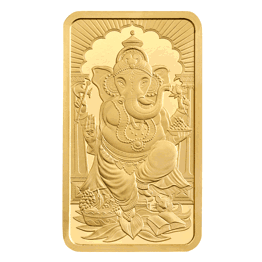 Ganesh 20g Gold Bullion Minted Bar