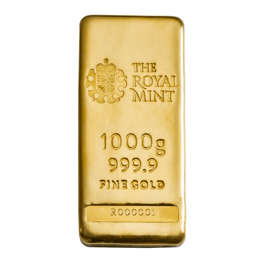1kg Gold Bullion Cast Bar