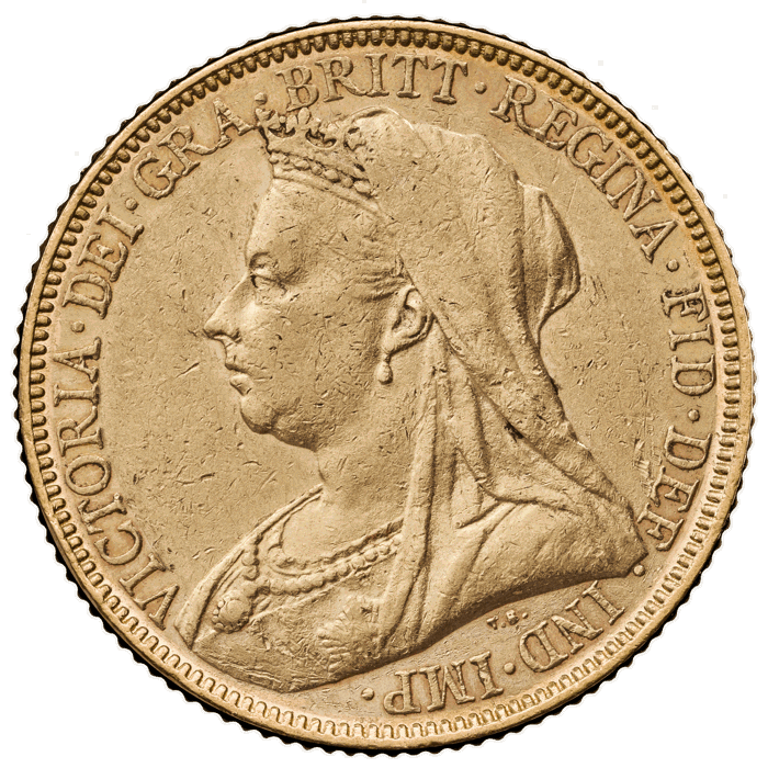 The Sovereign Best Value Victoria Old Veiled Head Gold Bullion Coin