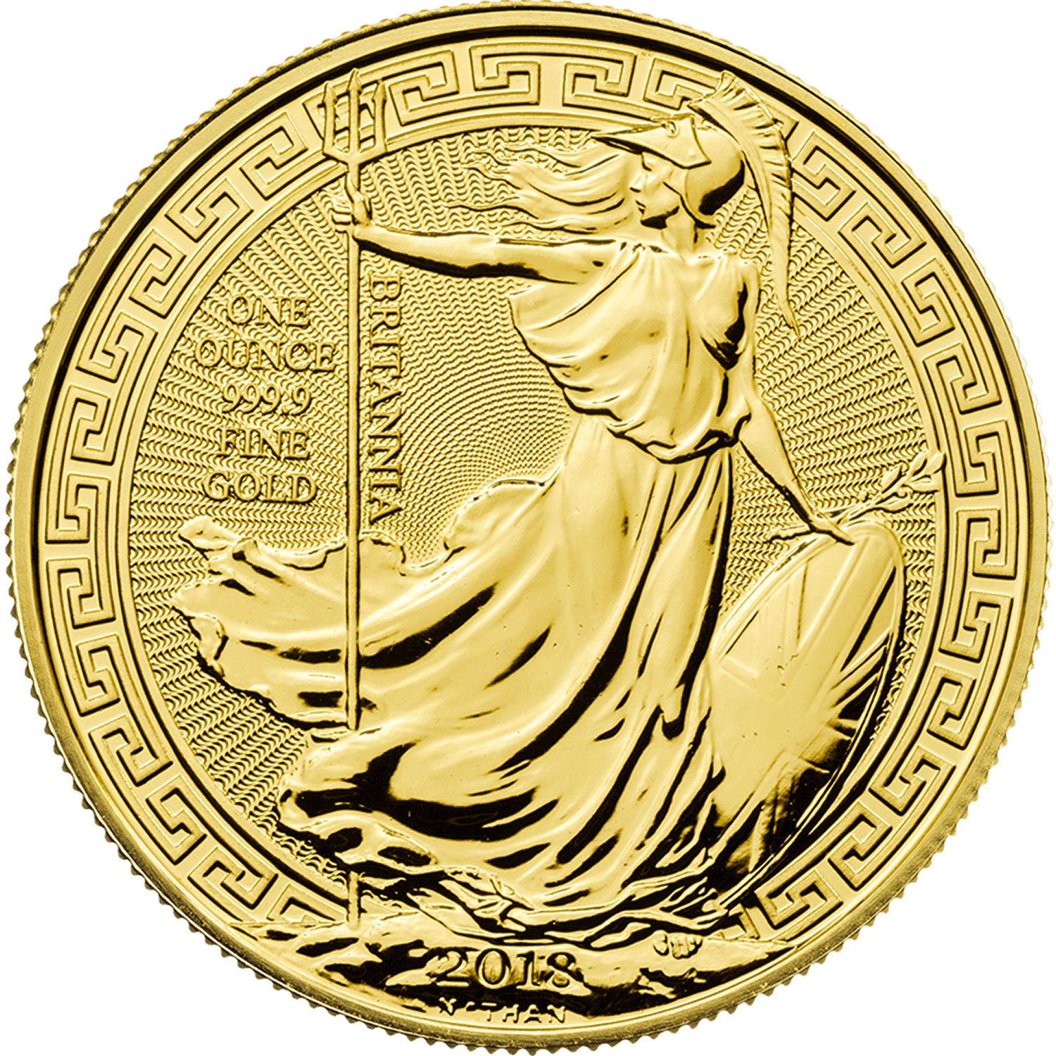 2018 Britannia Oriental Border - 1 oz Gold Bullion Coin | Royal Mint