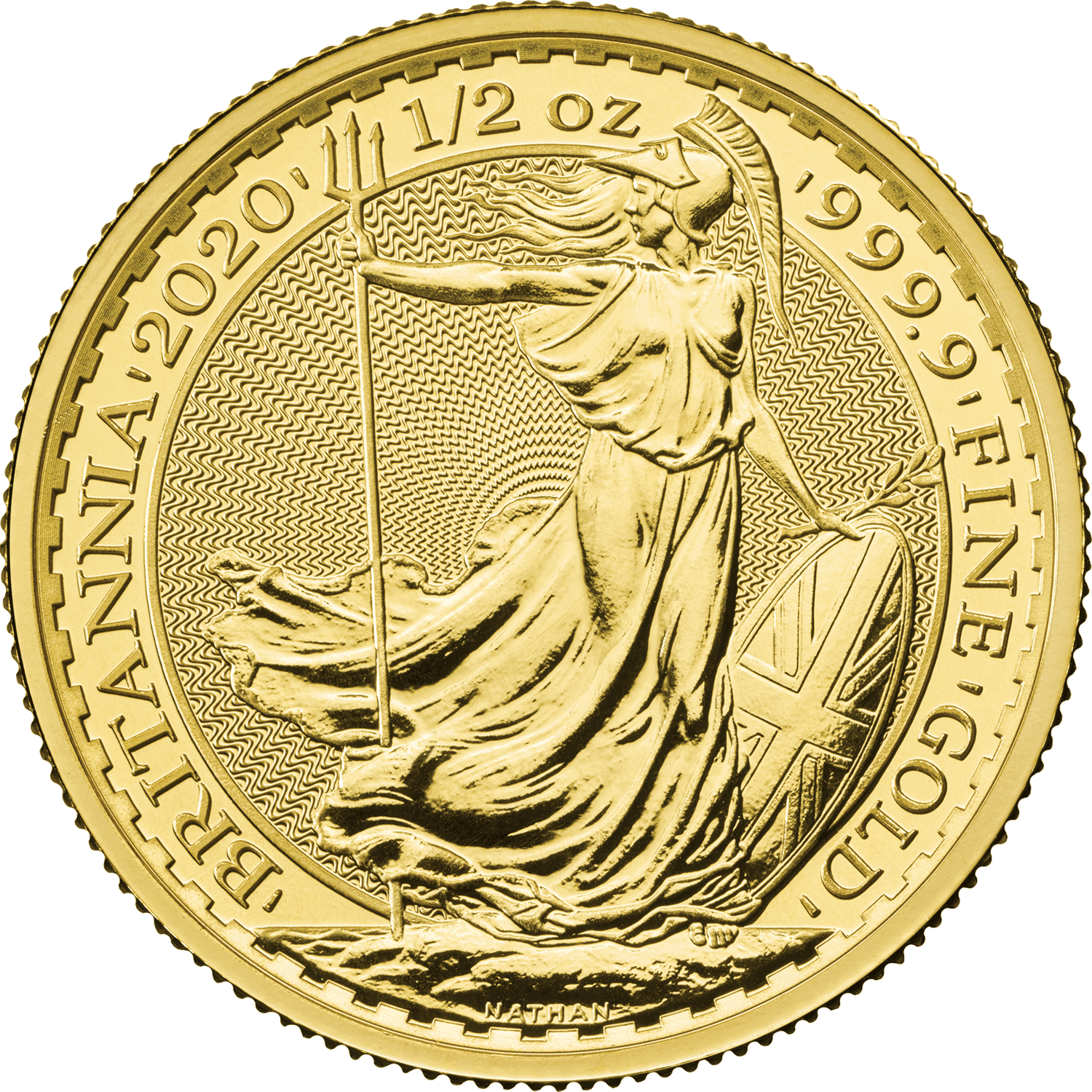 Britannia 2020 ½ oz Gold Bullion Coin | The Royal Mint