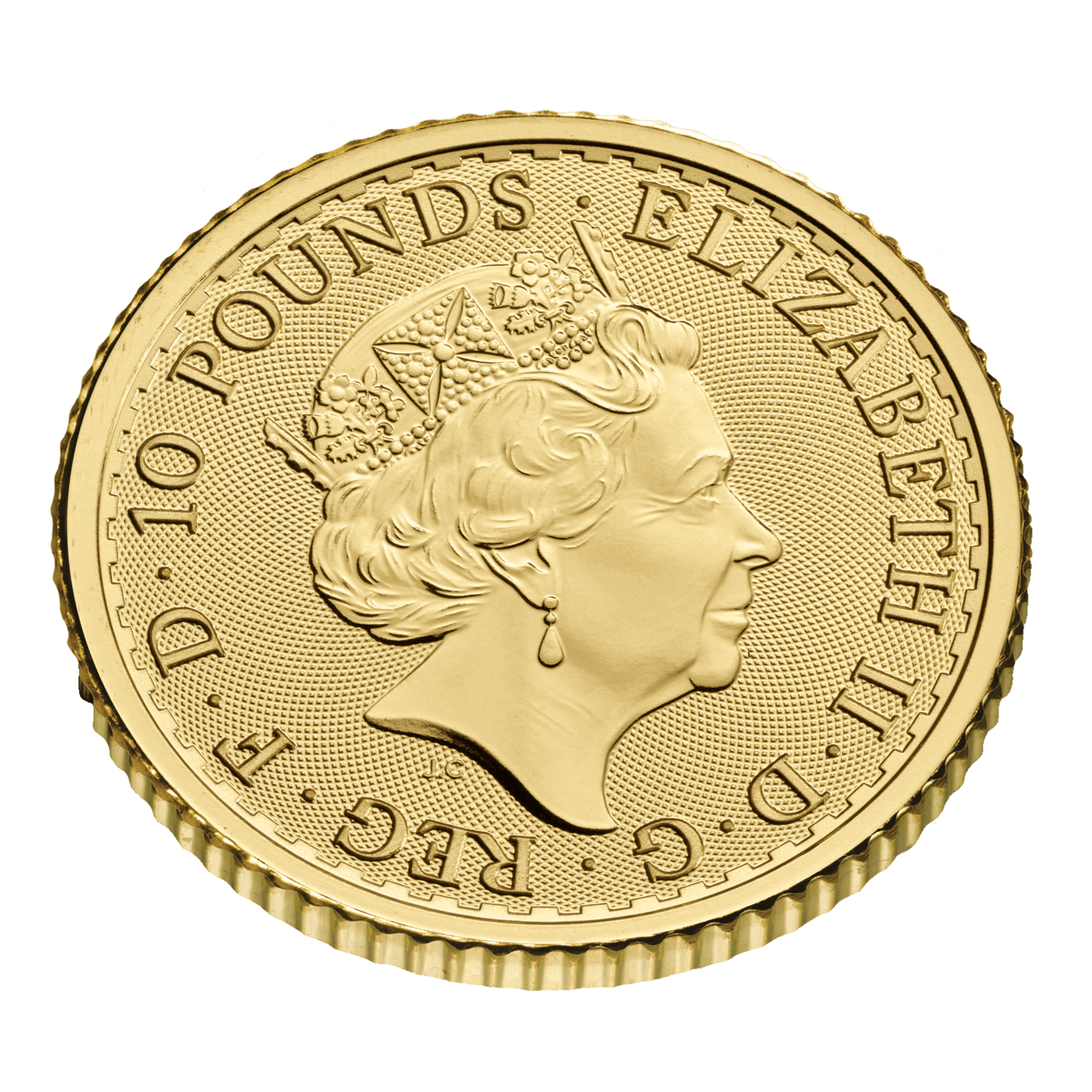 Britannia 2022 1/10 oz Gold Bullion Coin in Blister