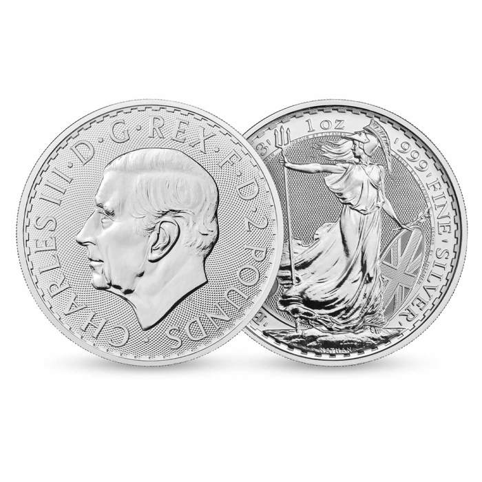 Britannia 2023 1 oz Silver Bullion Coin (King Charles III)