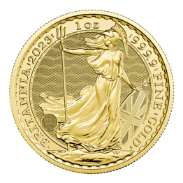 Britannia 2023 1 oz Gold Bullion Coin (Queen Elizabeth II)