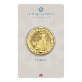 Britannia 2023 1 oz Gold Bullion Coin in Blister