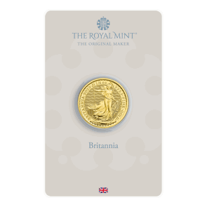 Britannia 2023 1/4 oz Gold Bullion Coin in Blister (Queen Elizabeth II)