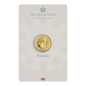 Britannia 2023 1/10 oz Gold Bullion Coin in Blister