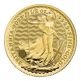Britannia 2023 1/2 oz Gold Bullion Coin