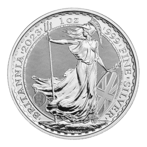 Britannia 2023 1 oz Silver Bullion Coin (Queen Elizabeth II)