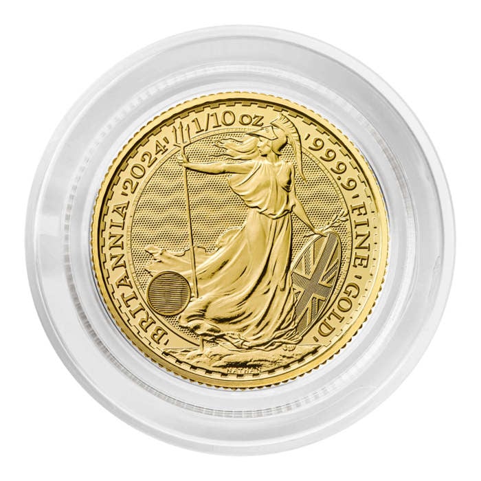 Britannia 2024 1/10oz Gold Bullion Coin
