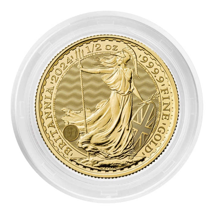 Britannia 2024 1/2oz Gold Bullion Coin