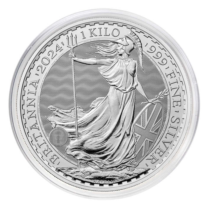 Britannia 2024 Kilo Silver Bullion Coin