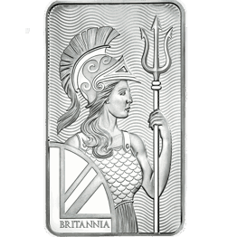 Britannia 10 oz Silver Minted Bar