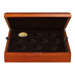 10 Coin Britannia Collection Case + 1 Coin