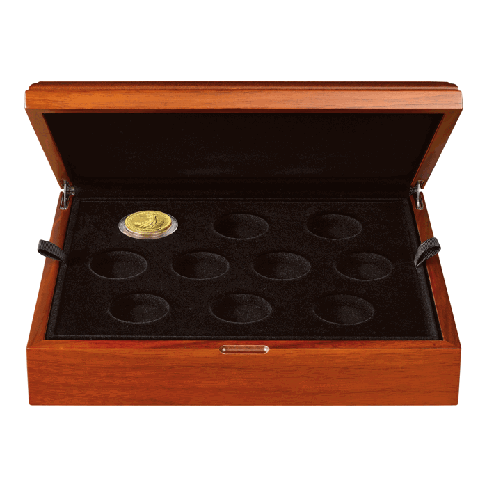 Britannia 2024 10 Coin Collection Case + 1 Coin