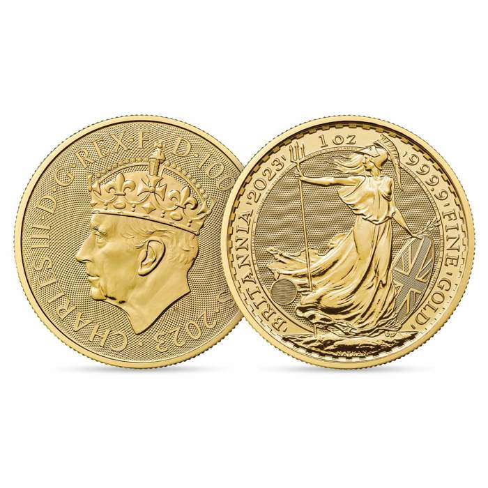 The Coronation Britannia 2023 1oz Gold Bullion Coin