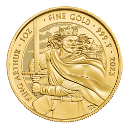King Arthur 2023 1oz Gold Bullion Coin
