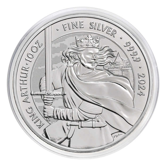 King Arthur 2024 10oz Silver Bullion Coin