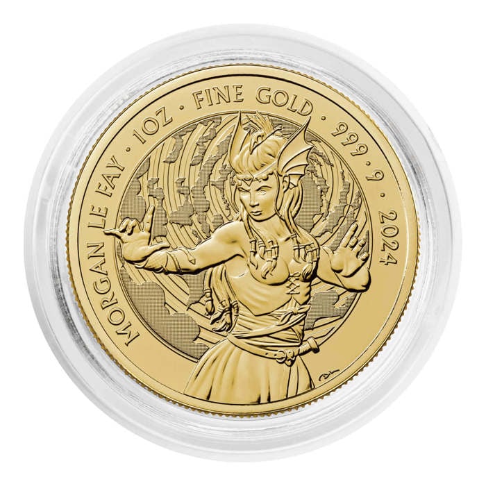 Morgan le Fay 2024 1oz Gold Bullion Coin