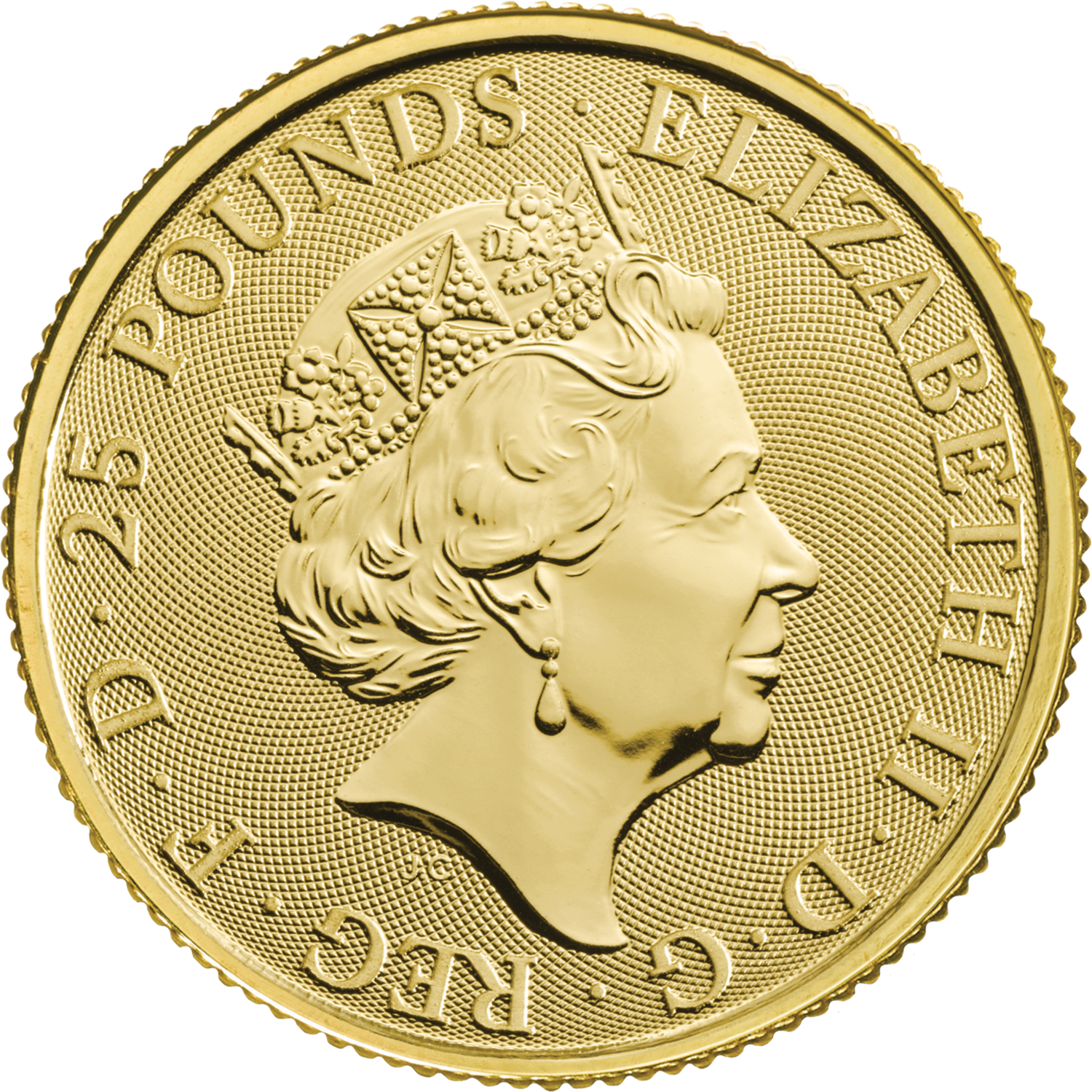 Queen's Beasts 2020 The Lion of Mortimer 1/4 oz Gold Bullion Coin