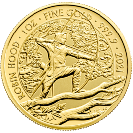 Robin Hood 1oz Gold Bullion Coin
