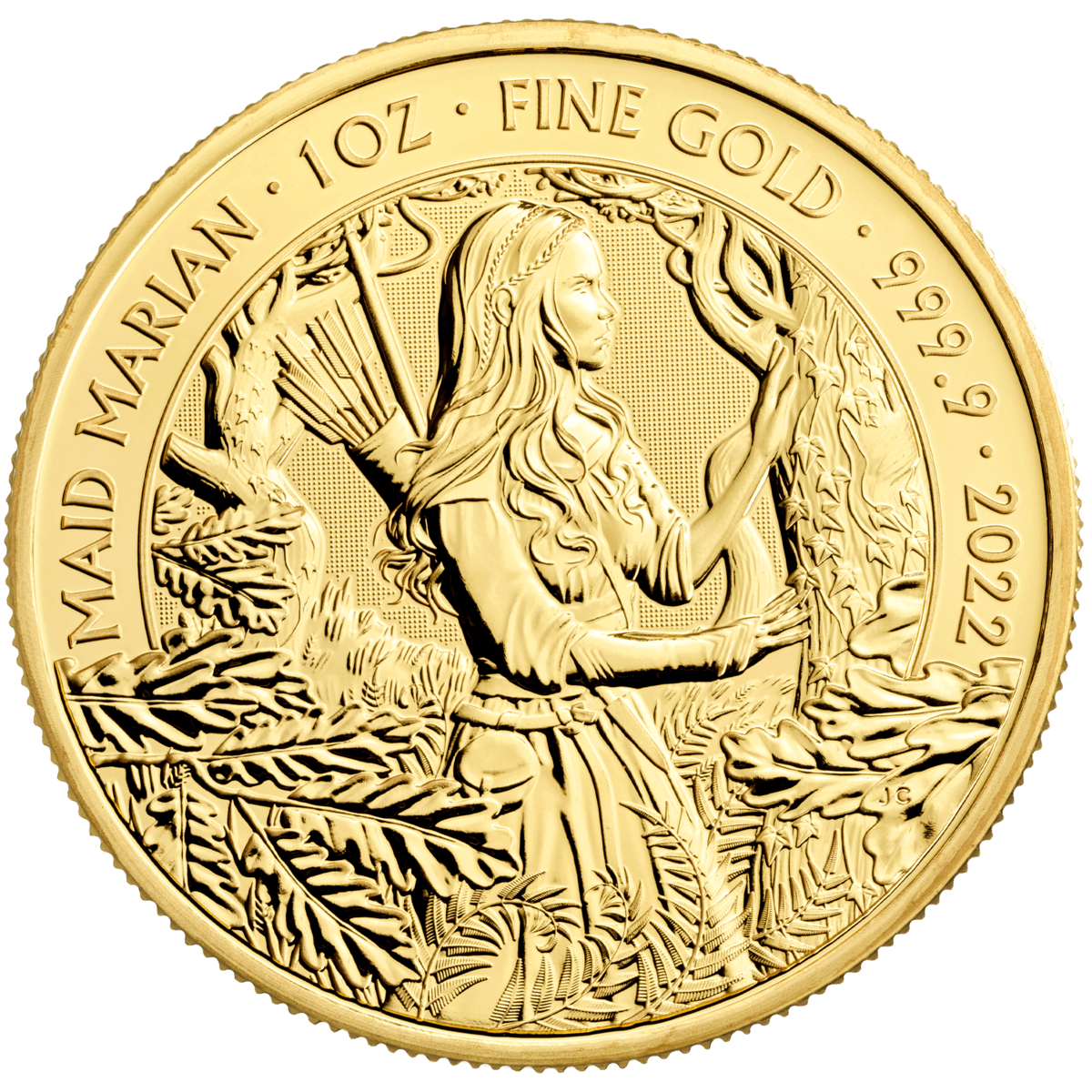 Maid Marian 1oz Gold Bullion Coin