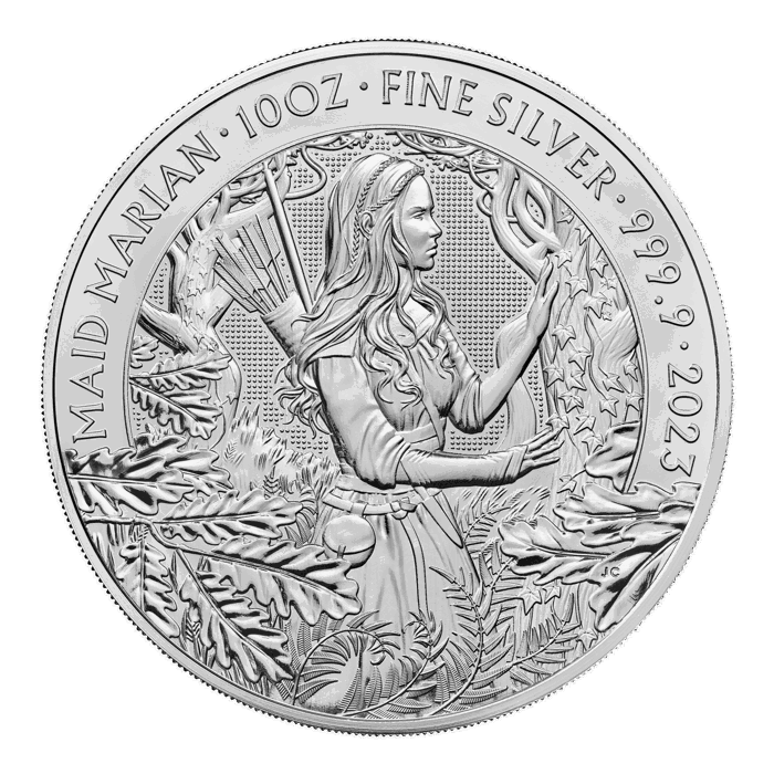 Maid Marian 2023 10oz Silver Bullion Coin