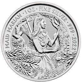 Maid Marian 2022 1oz Silver Bullion Coin