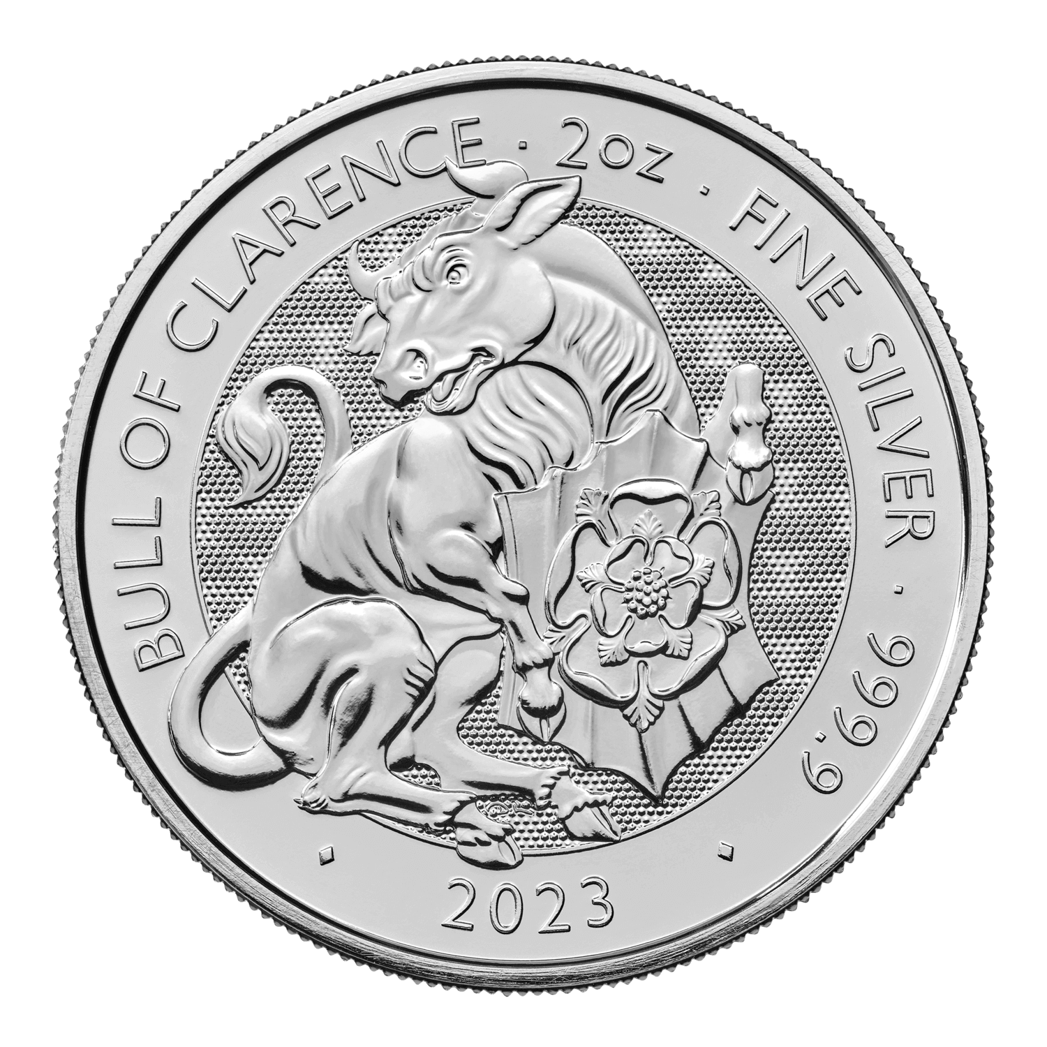 Bull of Clarence 2023 2oz Silver Bullion Coin