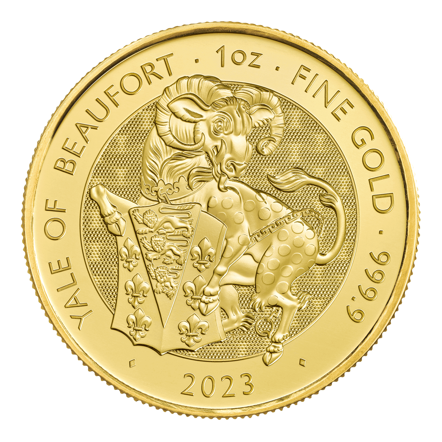 Yale of Beaufort 2023 1oz Gold Bullion Coin