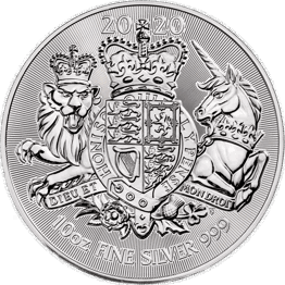 The Royal Arms 2020 10oz Silver Bullion Coin