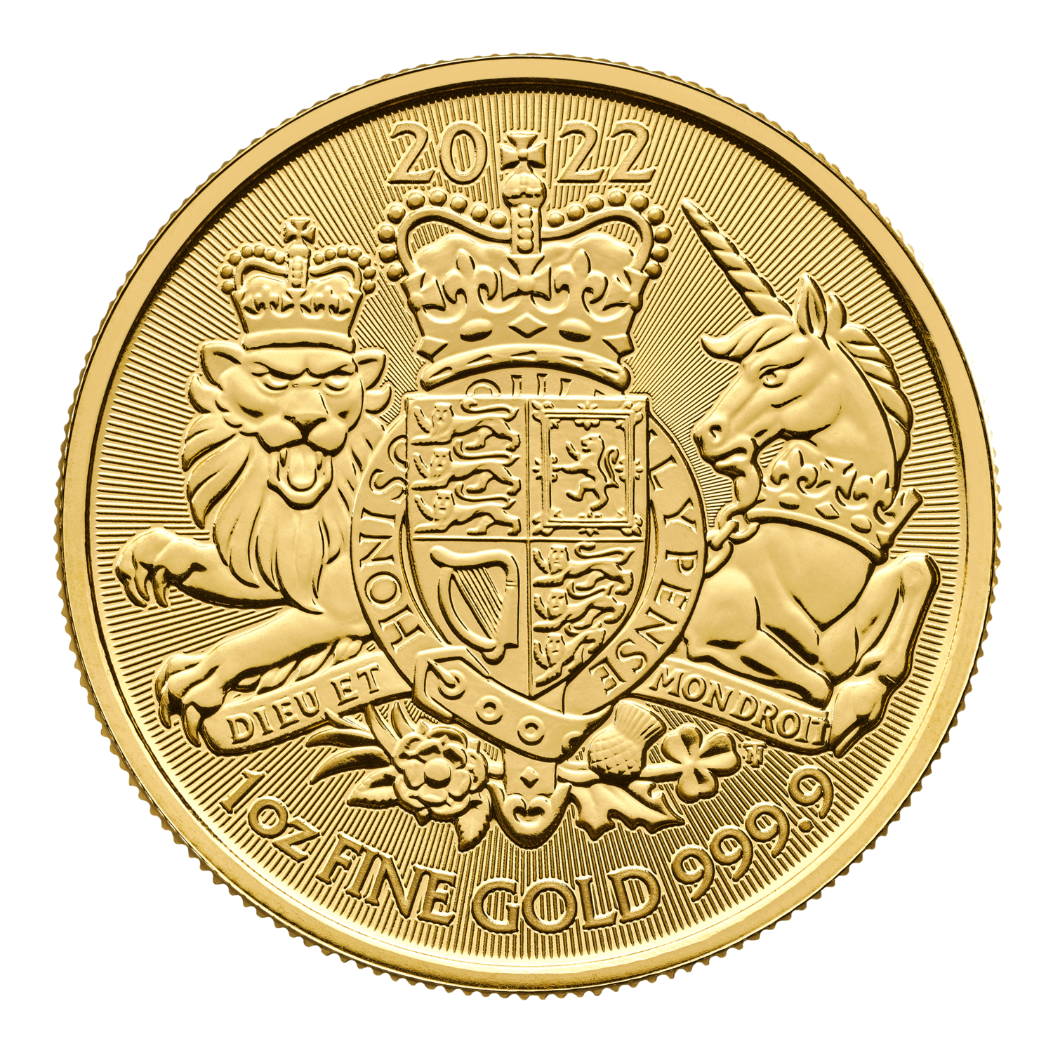 Royal Arms 2022 1oz Gold Bullion Coin