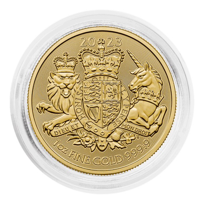 The Royal Arms 2023 1oz Gold Bullion Coin