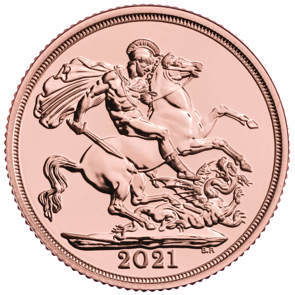 The Sovereign 2021 Gold Bullion Coin