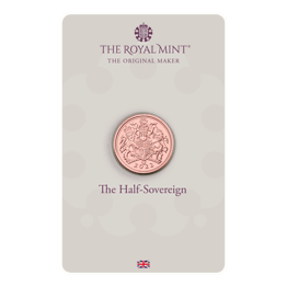 The Half Sovereign 2022 Gold Bullion Coin in Blister