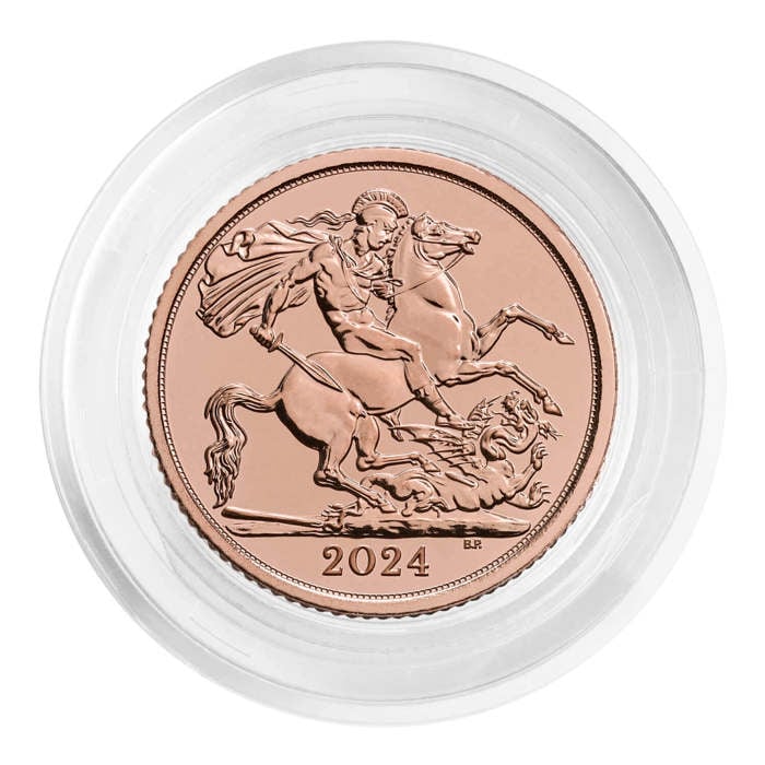 The Half Sovereign 2024 Gold Bullion Coin