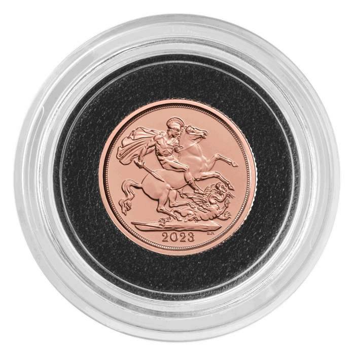 The Coronation Quarter Sovereign 2023 Gold Bullion Coin